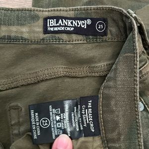 BlankNYC camouflage skinny jeans